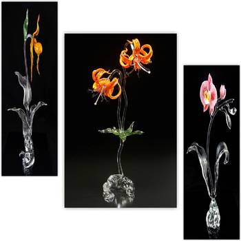 Set of 3 digital wall painting 1