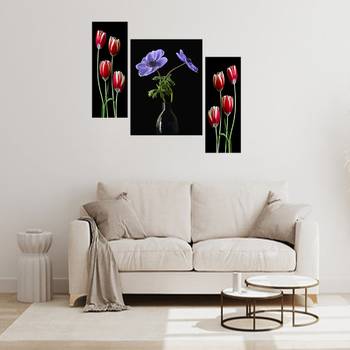 Set of 3 digital wall painting 2