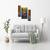 Set of 3 digital wall painting