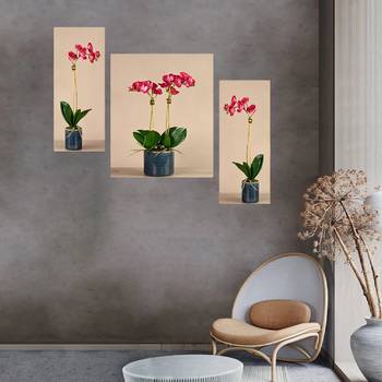 Set of 3 digital wall painting 3
