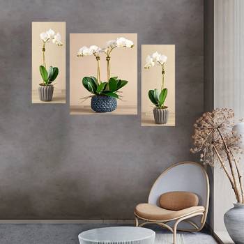 Set of 3 digital wall painting 4