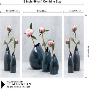 Set of 3 digital wall painting 3