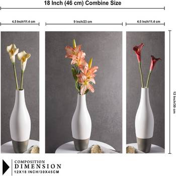 Set of 3 digital wall painting 3