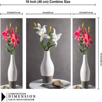 Set of 3 digital wall painting 3