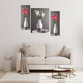 Set of 3 digital wall painting 4