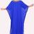 Graceful Royal Blue Stitched Kaftan with Handwork embroidered – Ethnic Glam Redefined
