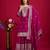 Heavy Embroidered Work Kurti Palazzo Set Festival Wear Dress With Palazzo