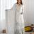 White Color Kurti With Palazzo Sequins Work Designer Kurti Set With Dupatta
