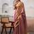 pink gold handloom tissue silk self woven plain saree