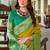 mustard silk blend zari weaving saree with blouse piece