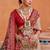 beige silk blend zari weaving and patola border saree with blouse piece