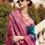 teal silk blend zari weaving work saree with blouse