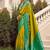 mustard silk blend zari weaving work saree with blouse