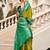 mustard silk blend zari weaving work saree with blouse