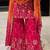 Heavy Georgette Sequins Work Sharara set With Dupatta Beautiful Kurti Set Wedding Wear Dress