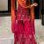 Heavy Georgette Sequins Work Sharara set With Dupatta Beautiful Kurti Set Wedding Wear Dress
