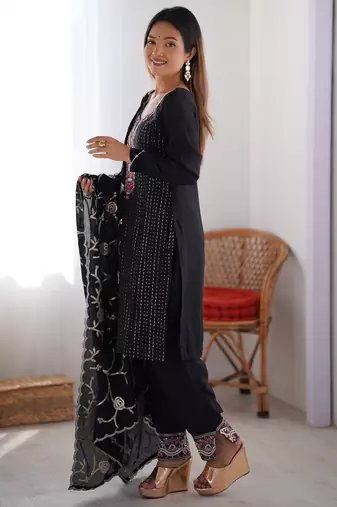  New Arrival Stylish Suit Set Designer Suit With Dupatta Party Wear Suit