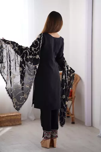  New Arrival Stylish Suit Set Designer Suit With Dupatta Party Wear Suit