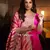 Pink Georgette Heavy Sequence Work Anarkali With Pant & Dupatta 