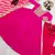 Pink Georgette Heavy Sequence Work Anarkali With Pant & Dupatta 