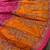 Pink and Orange Bandhani sequin Work Lehenga Choli with Dupatta