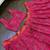 Pink and Orange Bandhani sequin Work Lehenga Choli with Dupatta