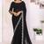 Attractive Embroidery Georgette Ready to Wear Saree With Unstitched Embroidery Blouse
