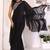 Latest Designer Georgette Ruffle Style Ready To Wear Saree With Amazing Georgette Embroidery Blouse Piece