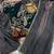 Black silk blend sequin coding work saree with fully stitched blouse