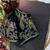 Black silk blend sequin coding work saree with fully stitched blouse