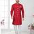Full ckicken kari computer embroidery indowestern sherwani set with fancy botton