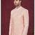 Full computer embroidery with silver thread indowestern sherwani set with thread, stone work & fancy botton