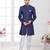 Full computer embroidery, indowestern sherwani set with thread, stone work & fancy botton