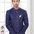 Full computer embroidery, indowestern sherwani set with thread, stone work & fancy botton