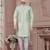 Havy jackard with seqence stone and thread zari work with fancy botton sherwani set
