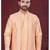 Open jacket with full embroidery work indowestern pajama set