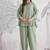 Sage Green Cotton Slub Co-Ord Set