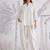 White Cotton Slub Co-Ord Set
