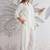 White Cotton Slub Co-Ord Set