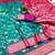 Sky soft silk blend saree with zari weaving meenakari design
