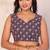 wine Georgette Ready To Wear Embroidery Ruffle Style Saree With Blouse Piece
