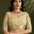 Light Yellow Color All Over Gota-patti Weaves Checks Work Tissue Linen Silk Saree 