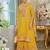 Yellwo SILK EMBROIDERY PARTY WEAR SALWAR SUITS 