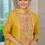 Yellwo SILK EMBROIDERY PARTY WEAR SALWAR SUITS 