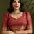 Gold Color With Resham Weaving Work Muga Cotton Paithani Saree 