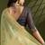 Light Green Color With Resham Weaving Work Muga Cotton Paithani Saree 