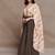 multi-color maslin jumpsuit with flared palazzo and cape sleeves
