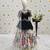 New Designer Kediya Style Chinon Silk Embroidery Work Black Readymade Lehenga Choli