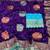 purple dola silk blend saree 