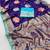 purple dola silk blend saree 
